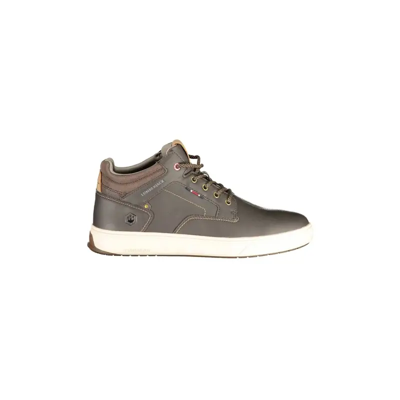 Lumberjack Sneakers Uomo Marroni con Stampa Logo