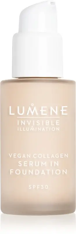 Invisible Illumination Vegan Collagen Siero fondotinta leggero effetto nutriente SPF 30 00 30 ml