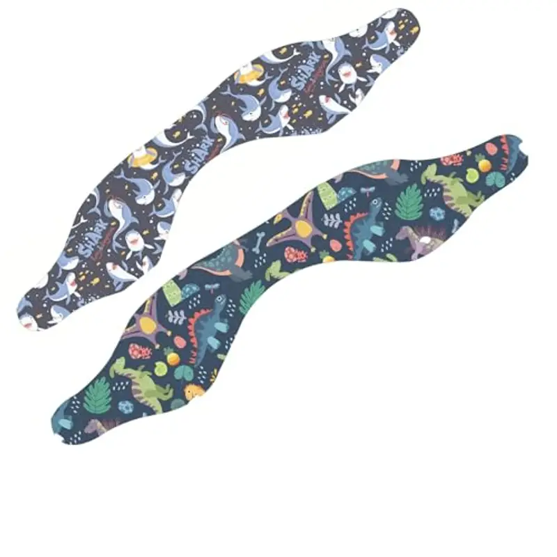 LUMOOM 2 fasce da nuoto per bambini, fascia in neoprene con elevata elasticità, fascia impermeabile per adulti, fascia