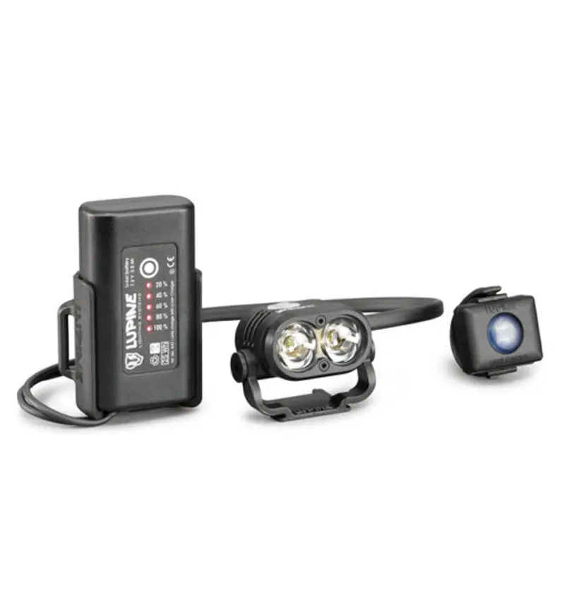 Piko All-in-One - lampada frontale Black