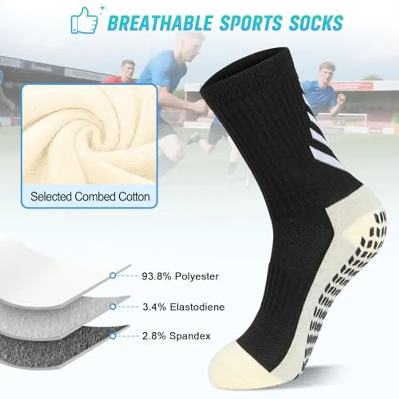 LUROON Calze Uomo Argento 2142241 miniatura 3