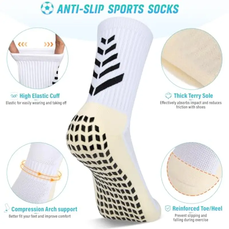 LUROON Calze Uomo Argento 2430799 miniatura 2