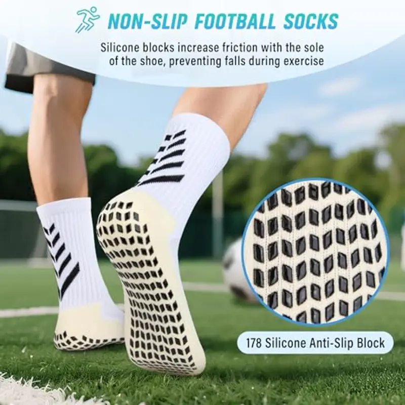 LUROON Calze Uomo Argento 2430799 miniatura 3