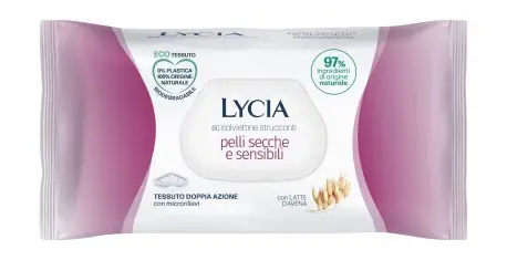 Salviette Struccanti Sensibili 60 Pezzi