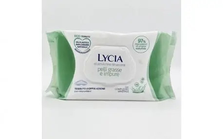 Salviettine Viso Struccanti Per Pelli Grasse E Impure 60 Pezzi