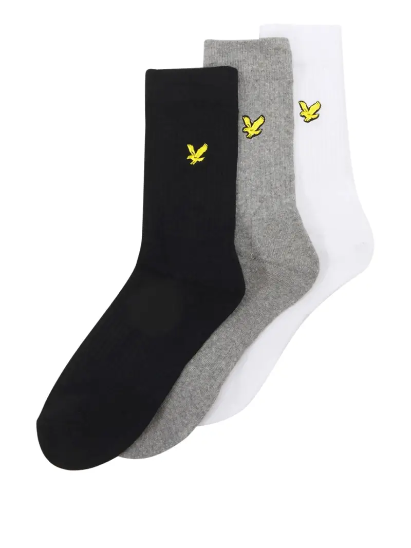 calzini lyle & scott hamilton 3 pack da uomo - multicolore