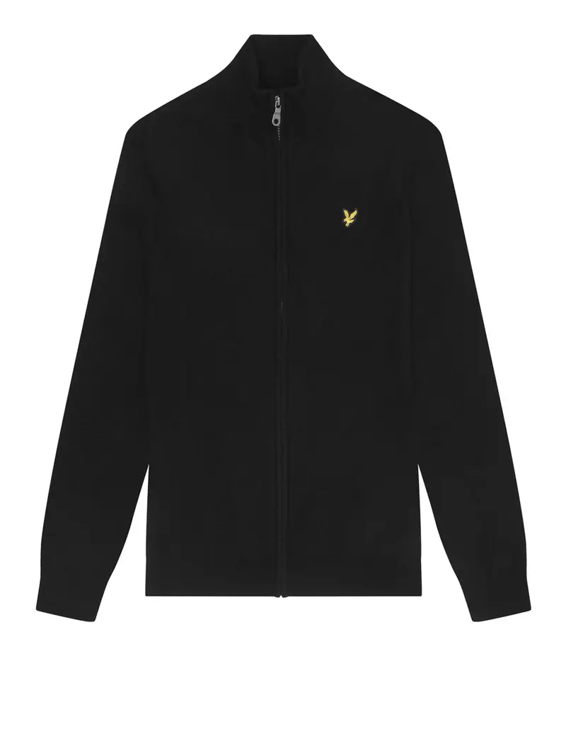 Lyle & Scott Cardigan Uomo Nero 3035218