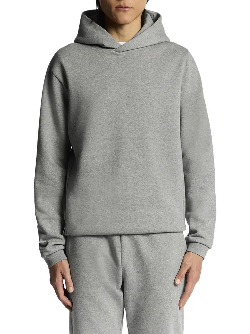 felpa cappuccio lyle & scott da uomo - grigio