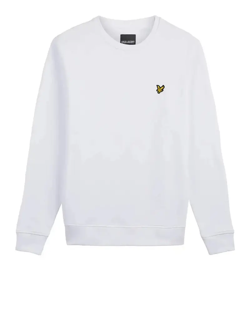 felpa lyle & scott da uomo - bianco