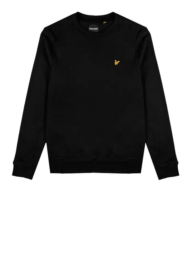 felpa lyle & scott da uomo - nero