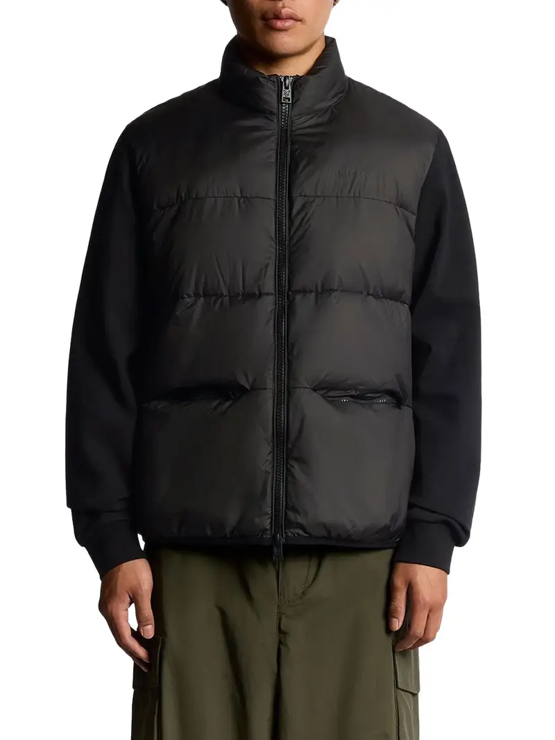 giubbino lyle & scott da uomo - nero