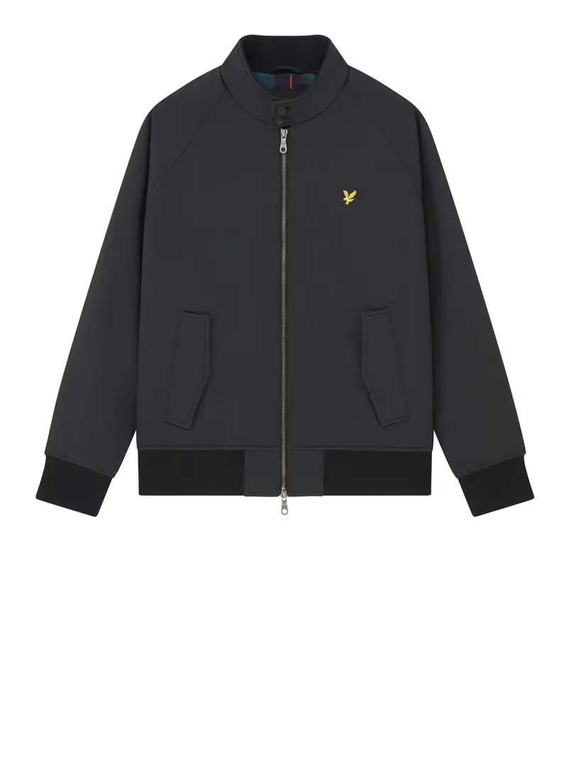 giubbino lyle & scott softshell harrington da uomo - nero