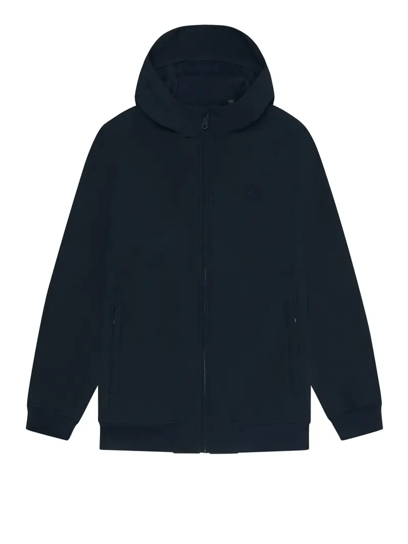 giubbino lyle & scott tonal softshell da uomo - blu