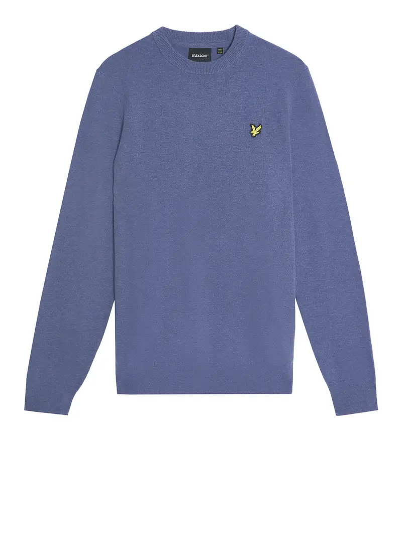 maglione lyle & scott da uomo - blu