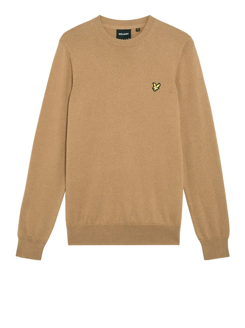 maglione lyle & scott da uomo - marrone