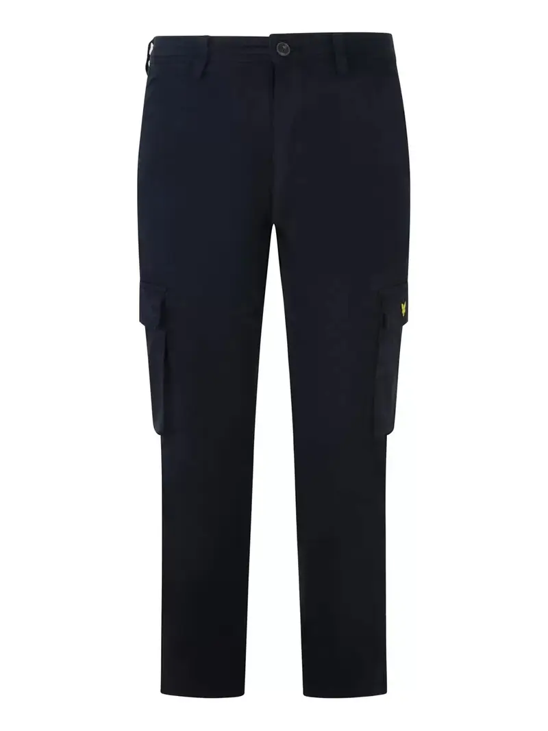 pantalone cargo lyle & scott main road da uomo - blu