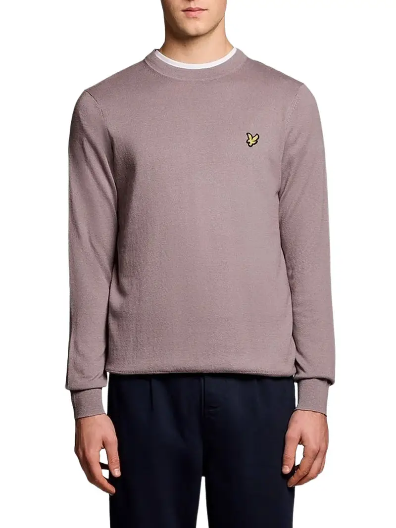 pullover lyle & scott da uomo - grigio