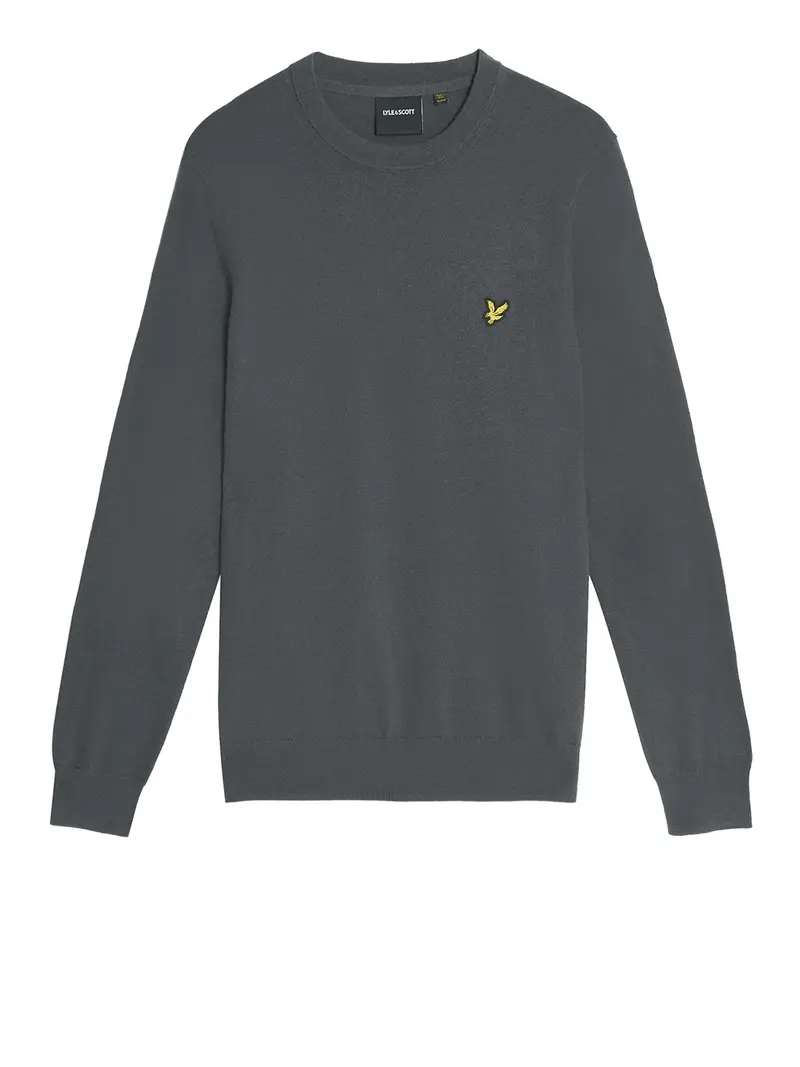 pullover lyle & scott da uomo - grigio
