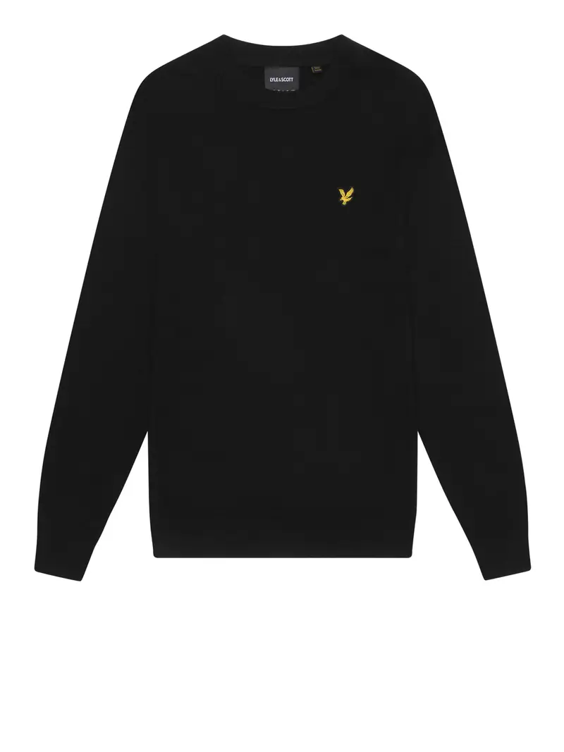 pullover lyle & scott da uomo - nero