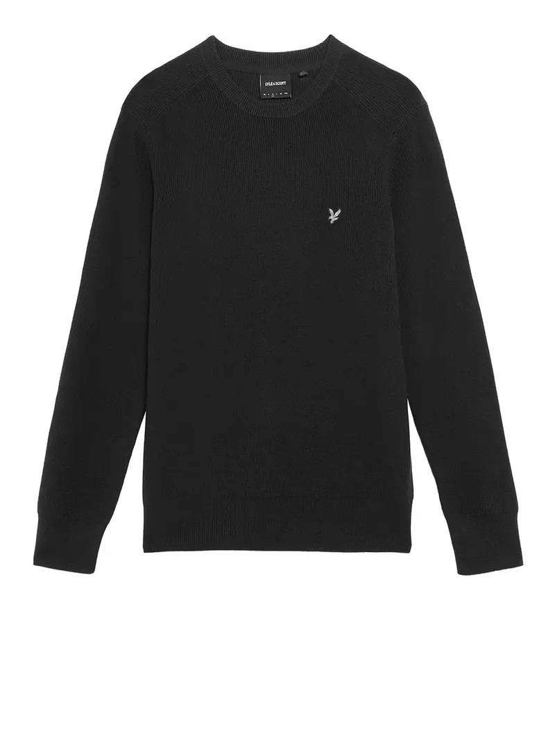 pullover lyle & scott da uomo - nero