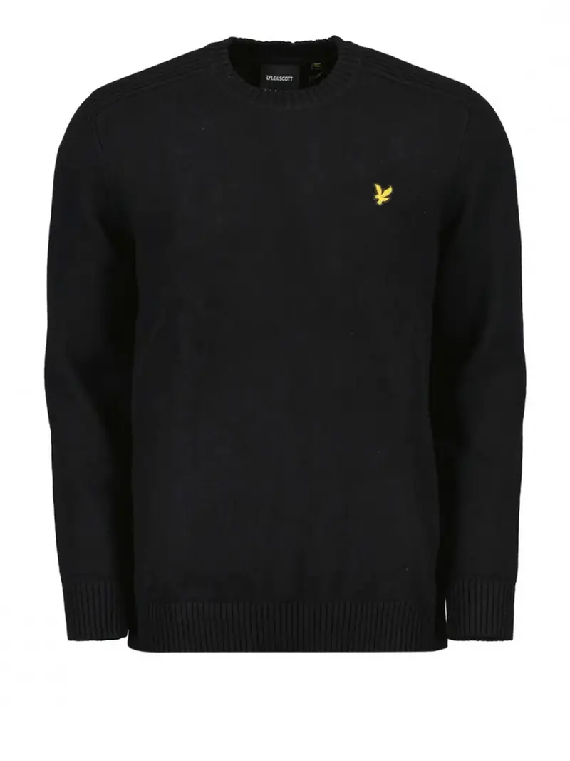 pullover lyle & scott da uomo - nero