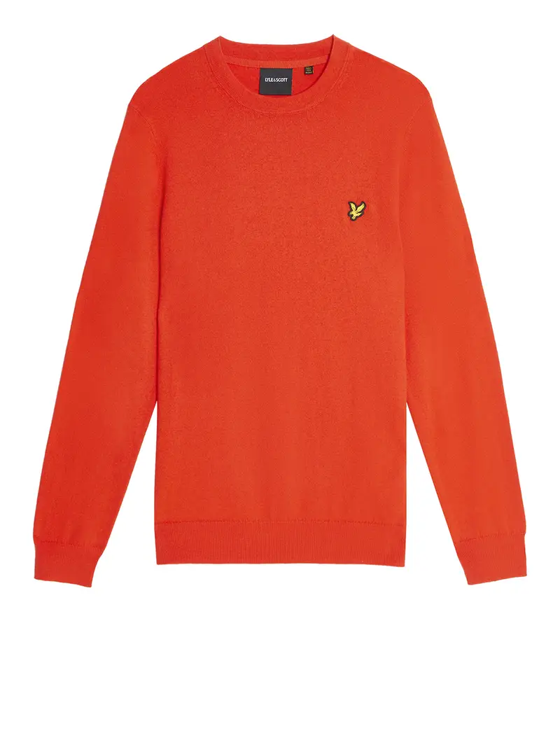 pullover lyle & scott da uomo - rosso