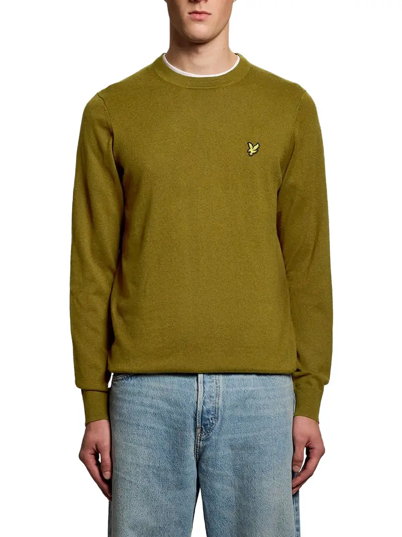pullover lyle & scott da uomo - verde