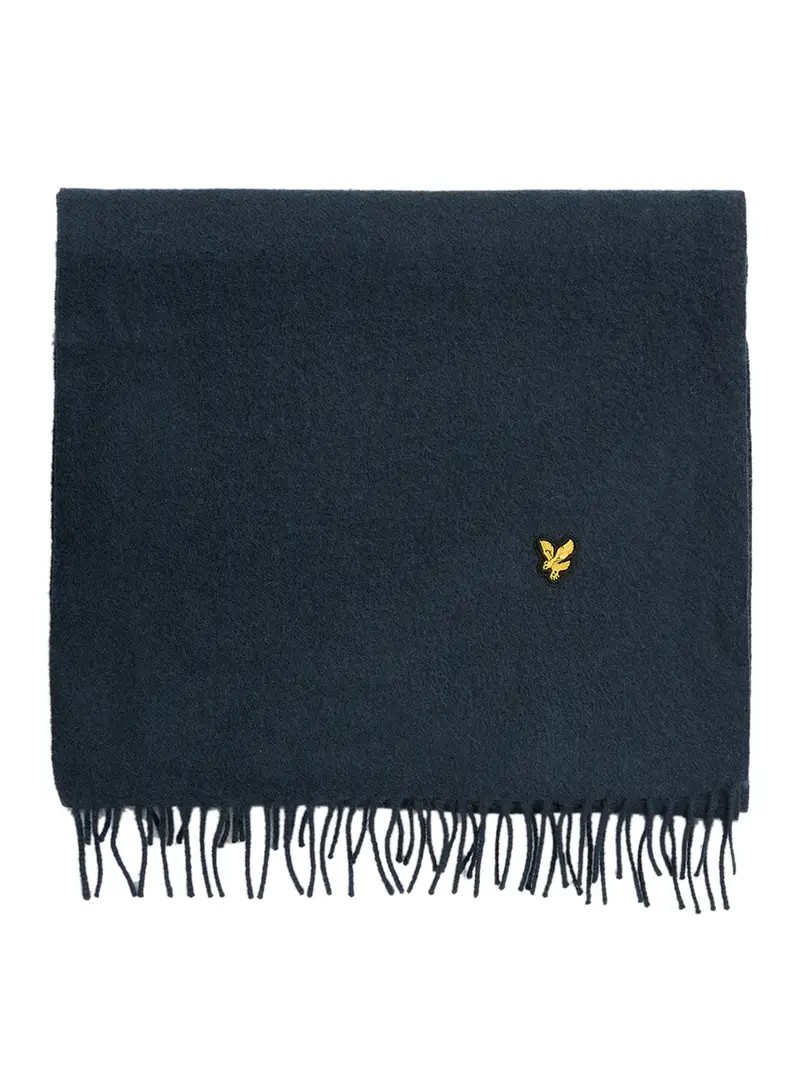 sciarpa lyle & scott da uomo - blu