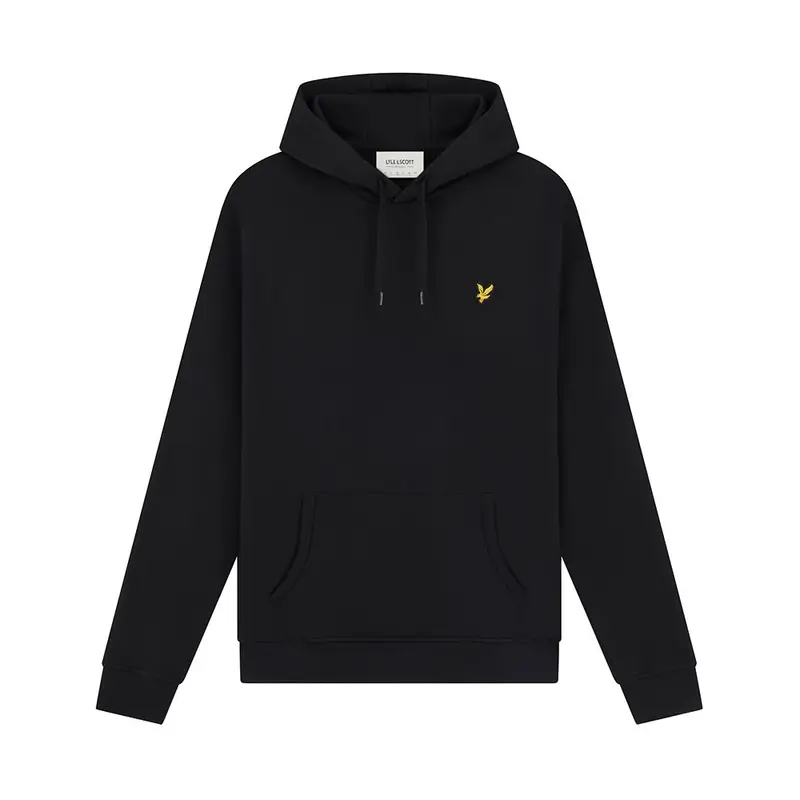 Felpa Con Cappuccio Nero Uomo L