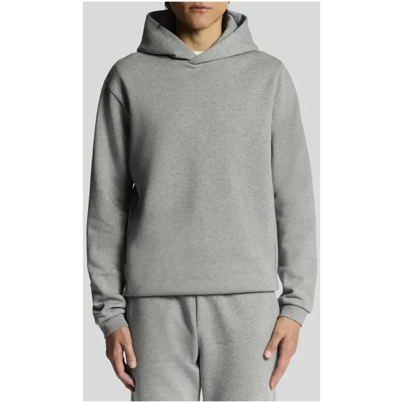 Felpa con Cappuccio Uomo Lyle & Scott - Nero, Autunno/Inverno - grey / S