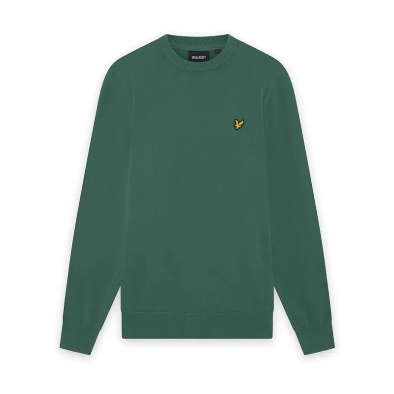 Maglione Giro Verde Uomo XL