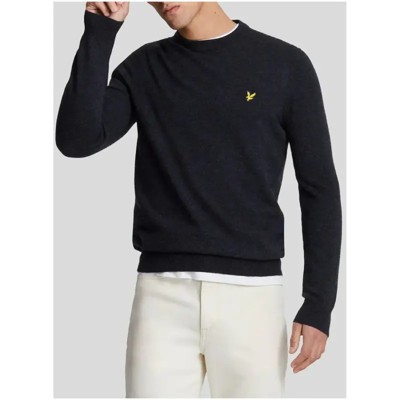 Maglione girocollo blu Lyle & Scott - blue / S