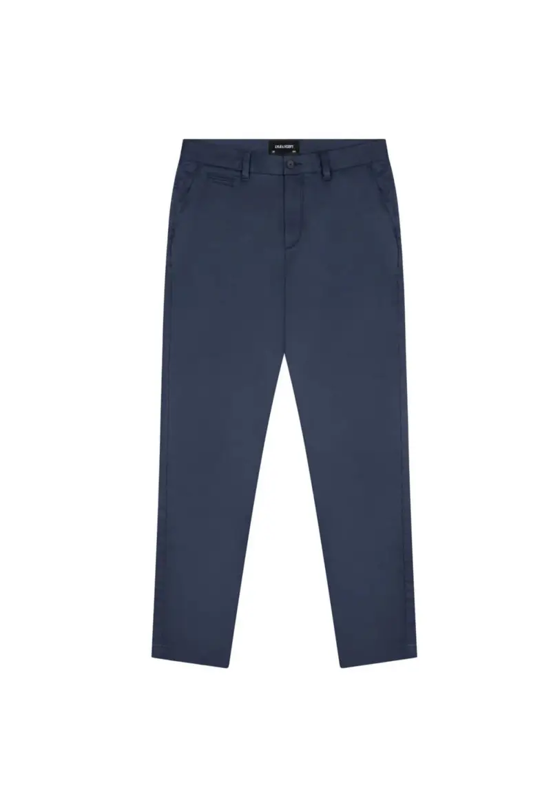 Pantalone Straight Fit Chino - 28 / BLU