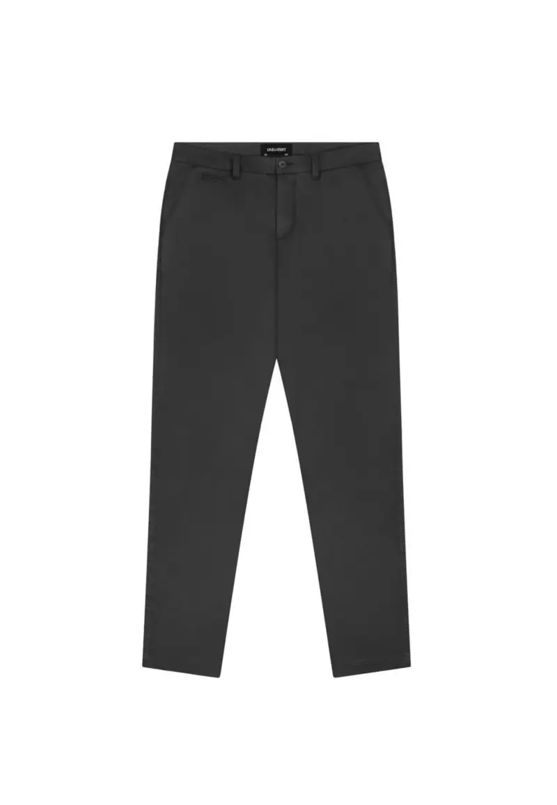 Pantalone Straight Fit Chino - 28 / NERO