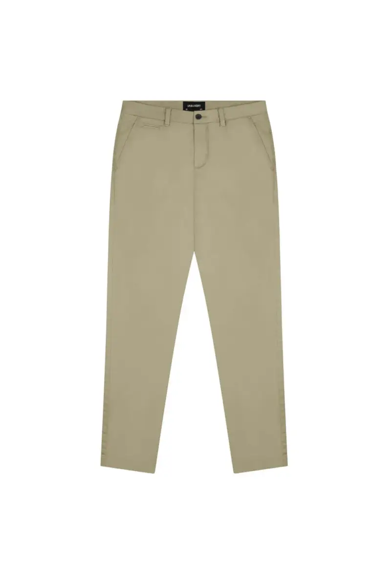 Pantaloni Straight Fit Chino - 28 / Beige