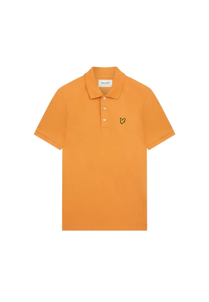 Plain Polo Shirt - S / Marrone
