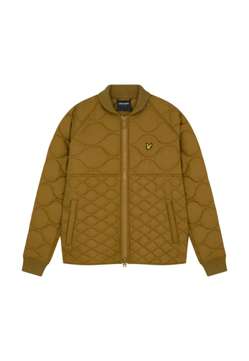 Quilted Bomber Jacket W999 - S / Verde