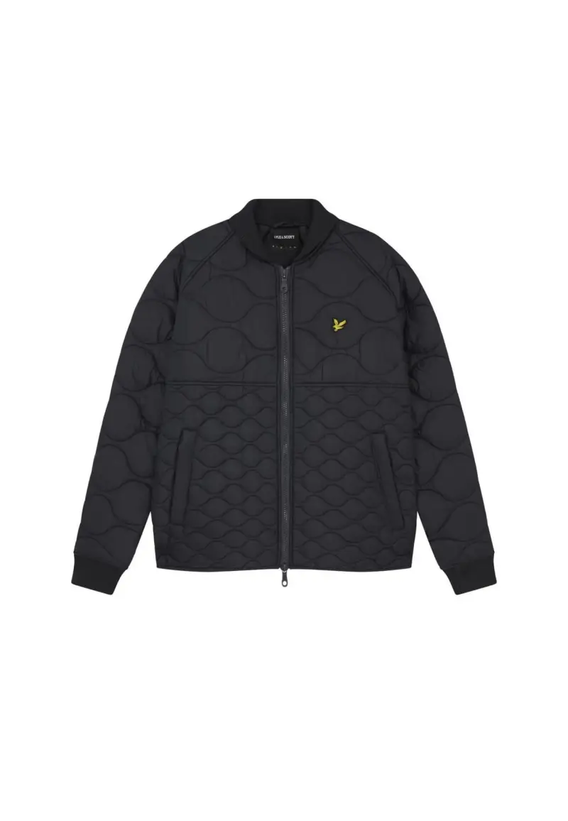 Quilted Bomber Jacket X002 - S / Nero