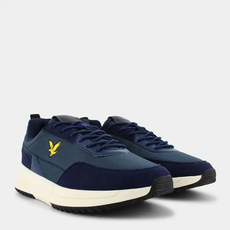 Sneakers Lyle & Scott da Uomo, blu miniatura 2