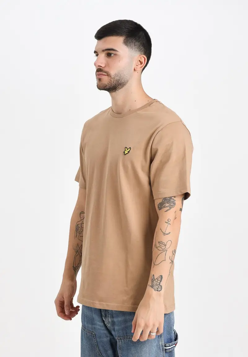 Lyle & Scott T-shirt Uomo Beige 2187730