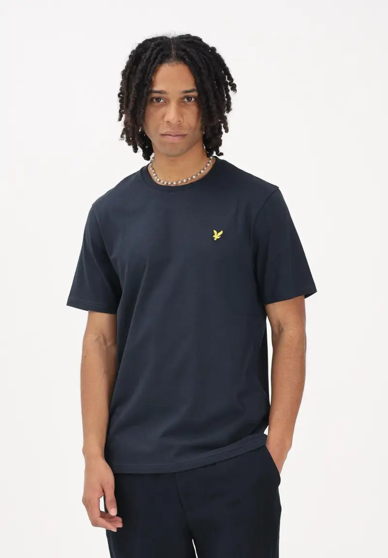 Lyle & Scott T-shirt Uomo Blu 4346495 miniatura 2
