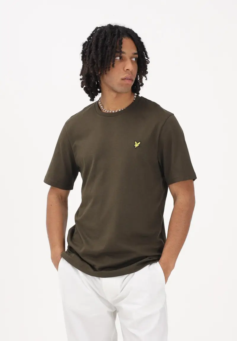 Lyle & Scott T-shirt Uomo Verde 4346532 miniatura 2