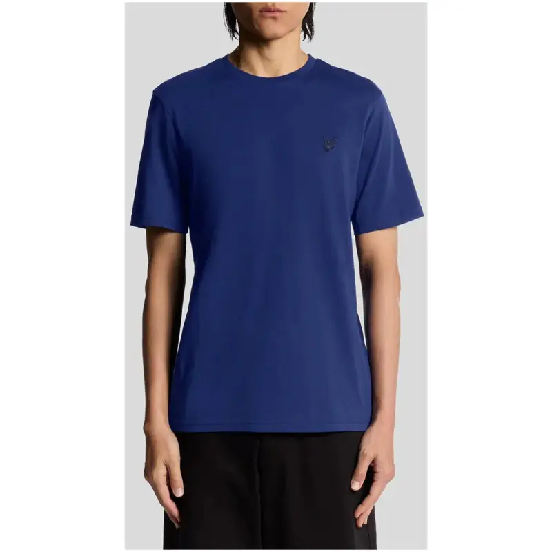 T-shirt Girocollo Blu Uomo Lyle & Scott - blue / S
