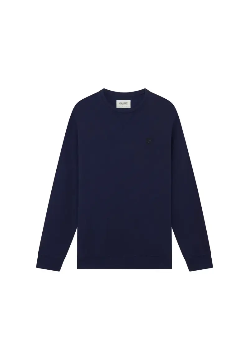 Tonal Eagle Crew Neck Sweatshirt Z271 - S / Blu