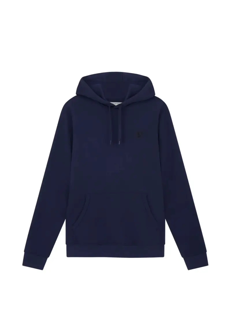 Tonal Eagle Pullover Hoodie Z271 - S / Blu