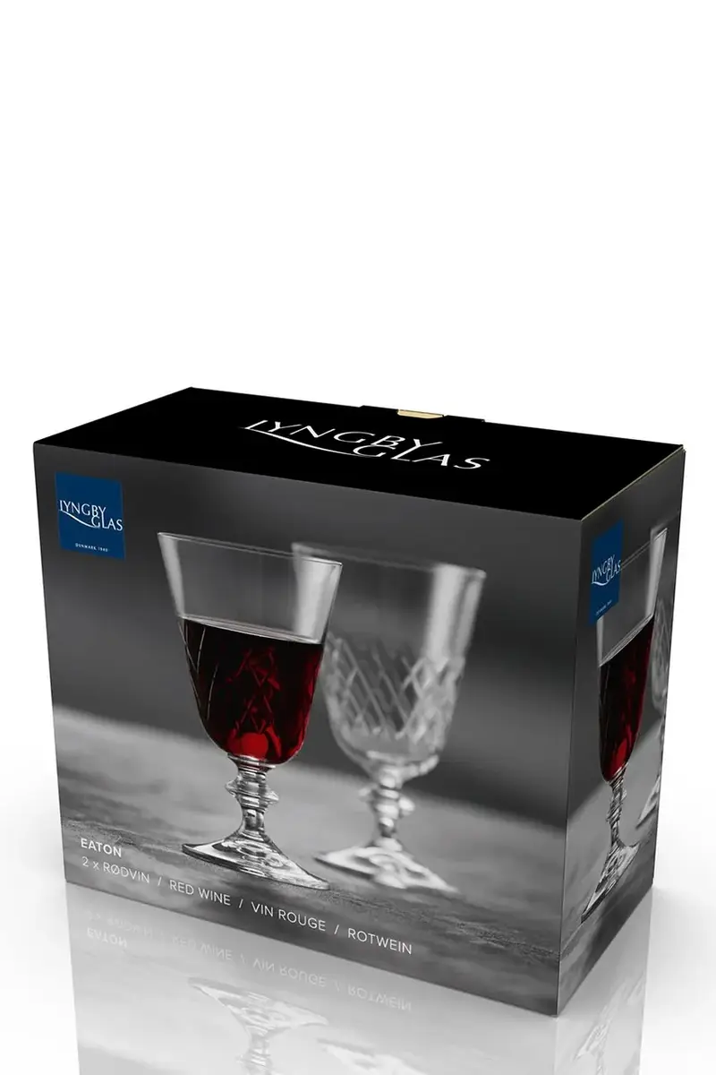 set calici da vino Eaton 260 ml pacco da 2 Transparente miniatura 3