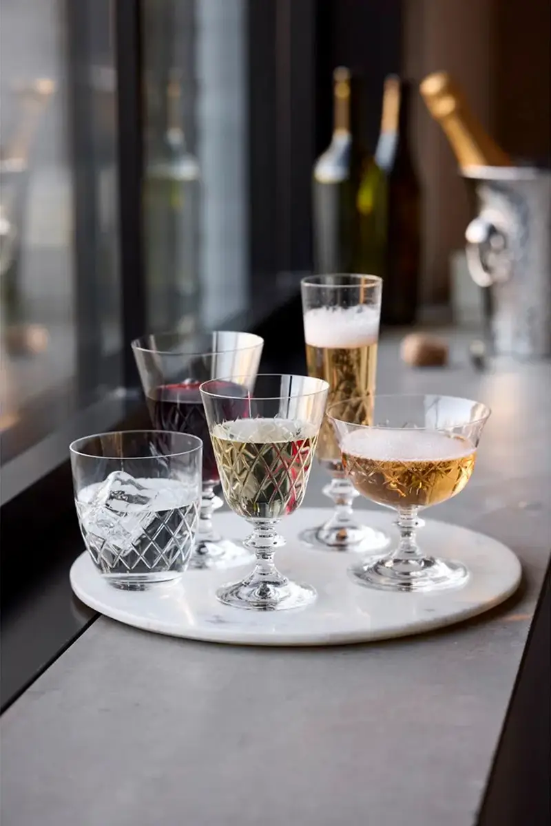 set calici da vino Eaton 260 ml pacco da 2 Transparente miniatura 5