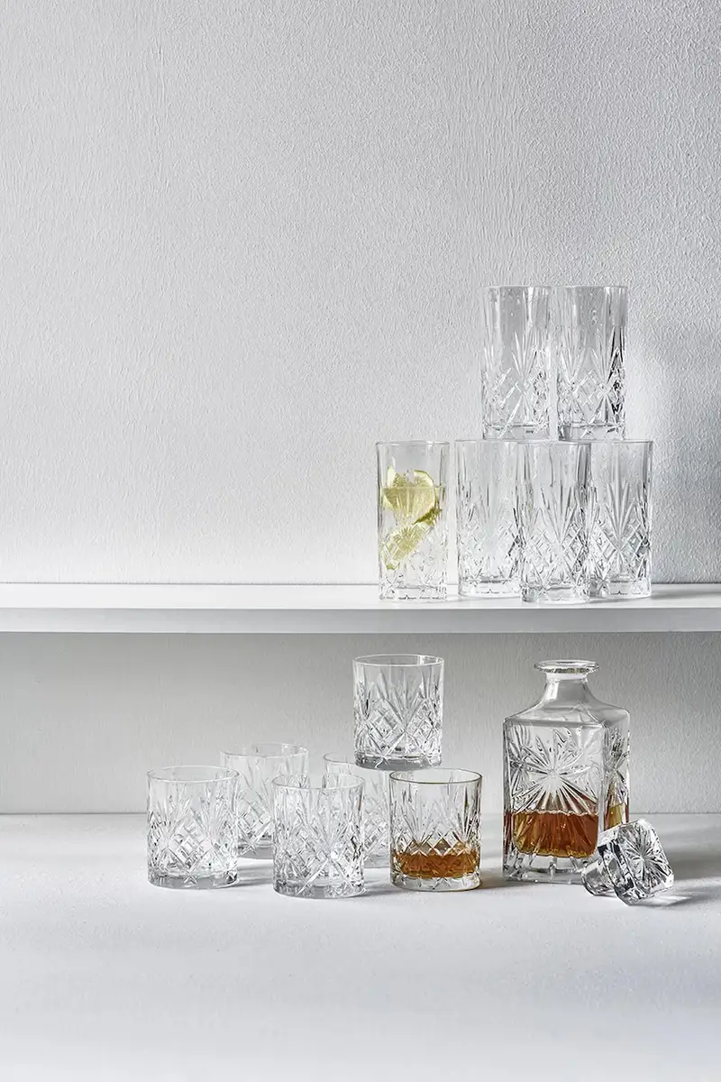 seti bichieri da whisky Melodia 310 ml Multicolore miniatura 5