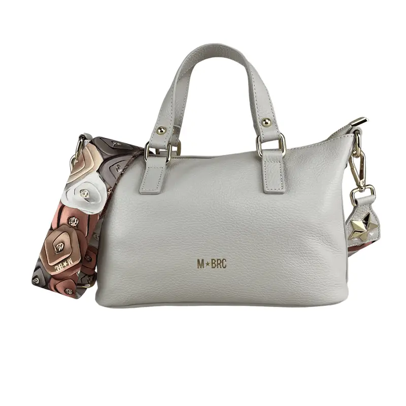 Borsa a mano e tracolla Obona H061 Avorio