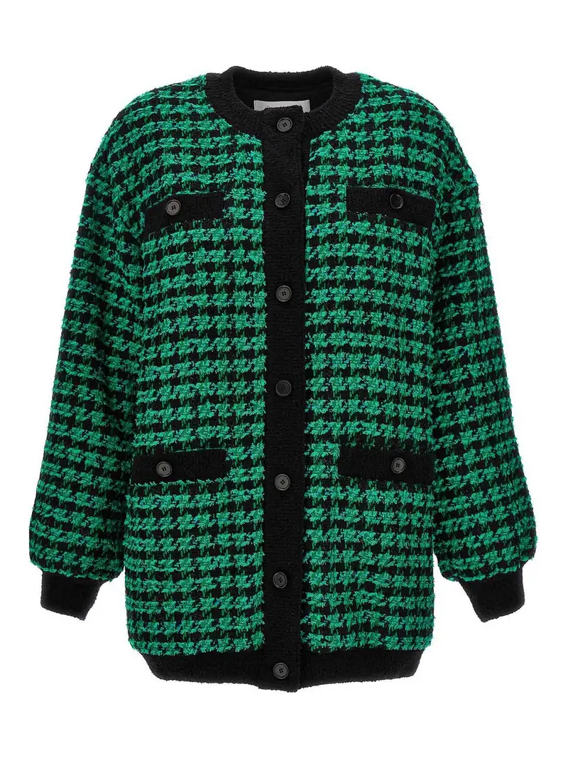 MSGM Cardigan Verde 3357306